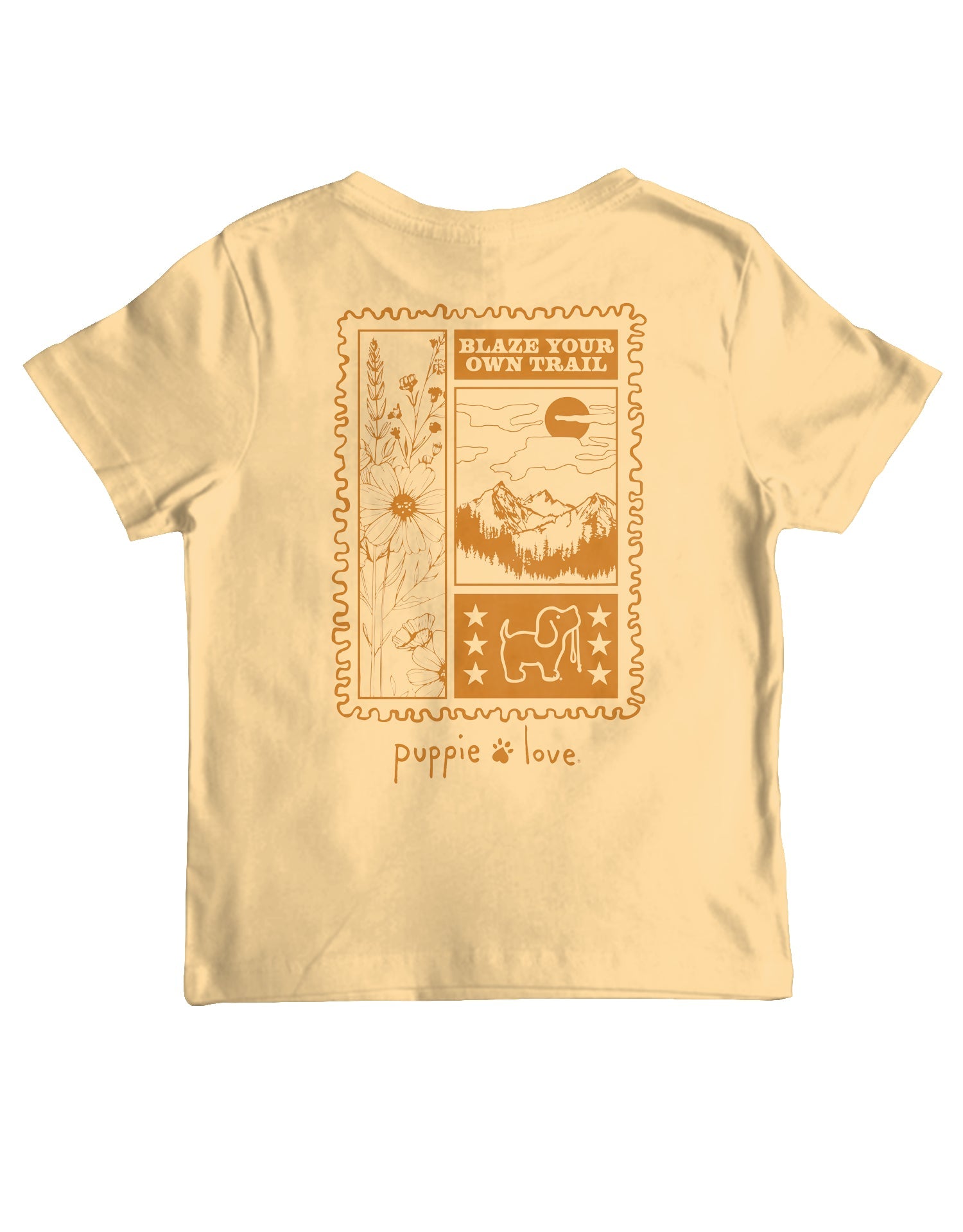 BLAZE YOUR OWN TRAIL PUP, YOUTH SS