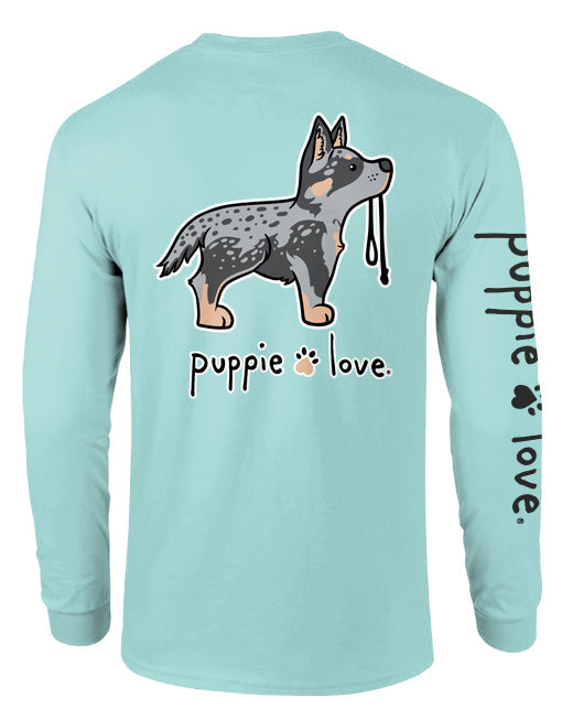 BLUE HEELER PUP, ADULT LS