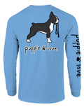 BOSTON TERRIER PUP, ADULT LS
