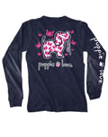 BUTTERFLY RIBBONS PUP, ADULT LS