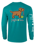 CHOCOLATE LAB PUP, ADULT LS