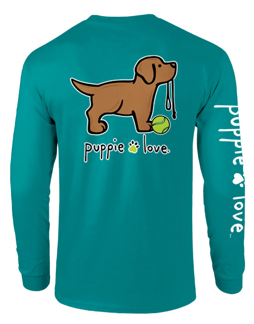 CHOCOLATE LAB PUP, ADULT LS