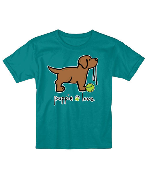 CHOCOLATE LAB PUP, YOUTH SS