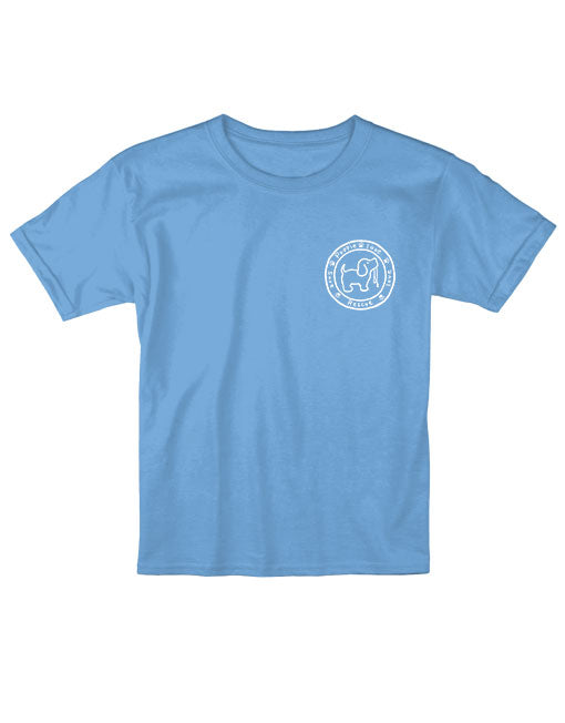 CORAL TURTLE PATTERN PUP, YOUTH SS