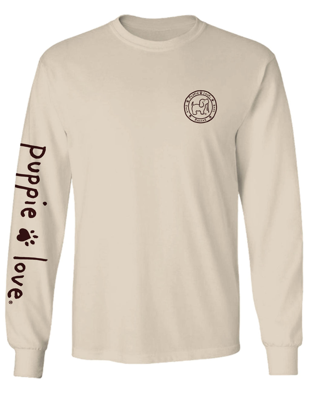 COW PRINT PUP, ADULT LS