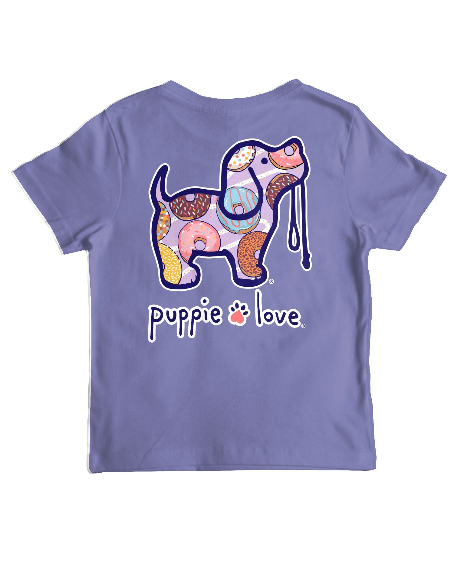 DONUT PATTERN PUP, YOUTH SS