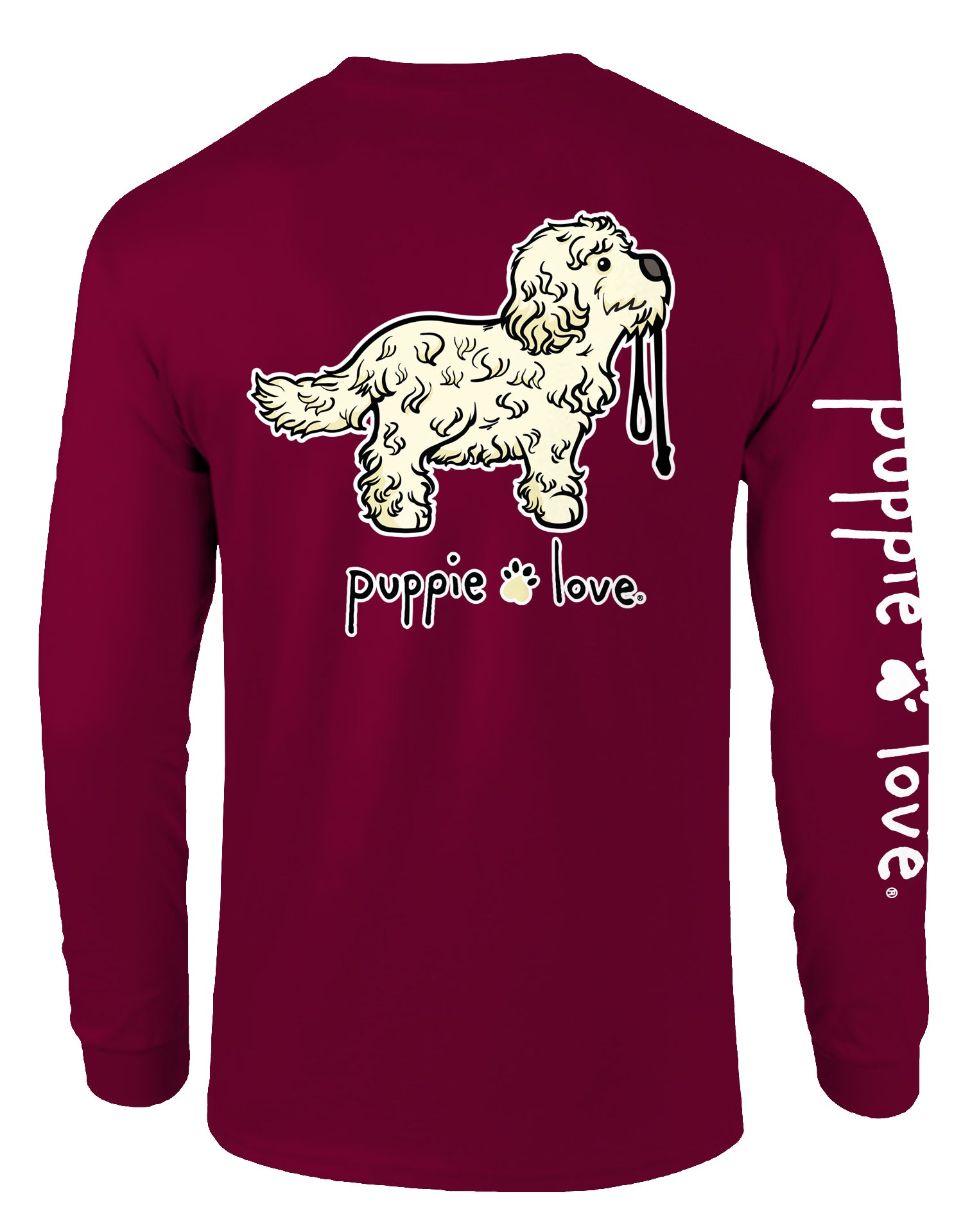 DOODLE PUP (CREAM), ADULT LS