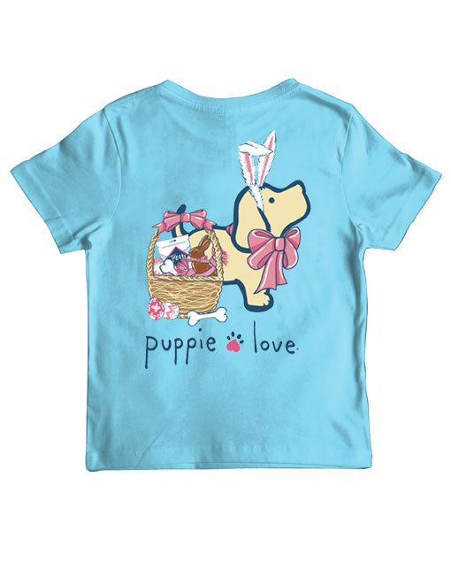 EASTER BASKET PUP, YOUTH SS SKY