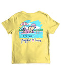 FLAMINGO FLOAT PUP, YOUTH SS
