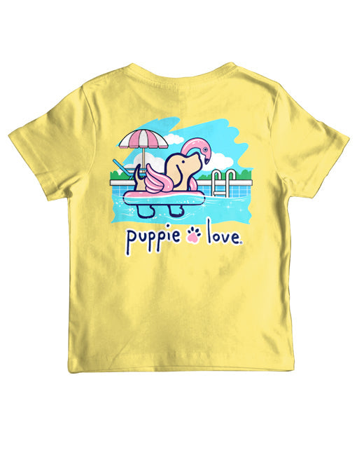 FLAMINGO FLOAT PUP, YOUTH SS