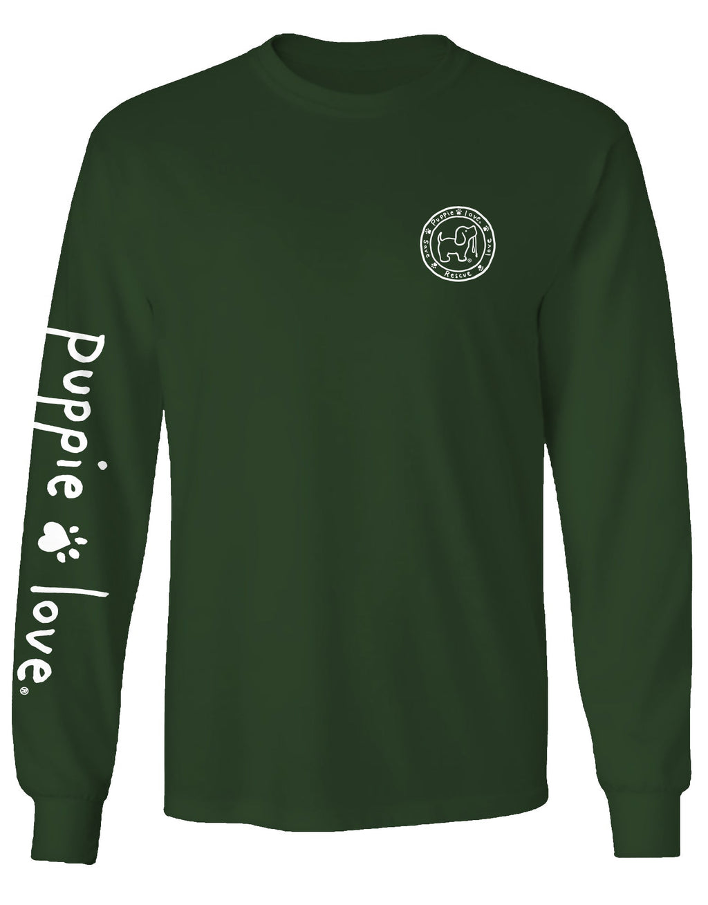 FOREST PATTERN PUP, ADULT LS