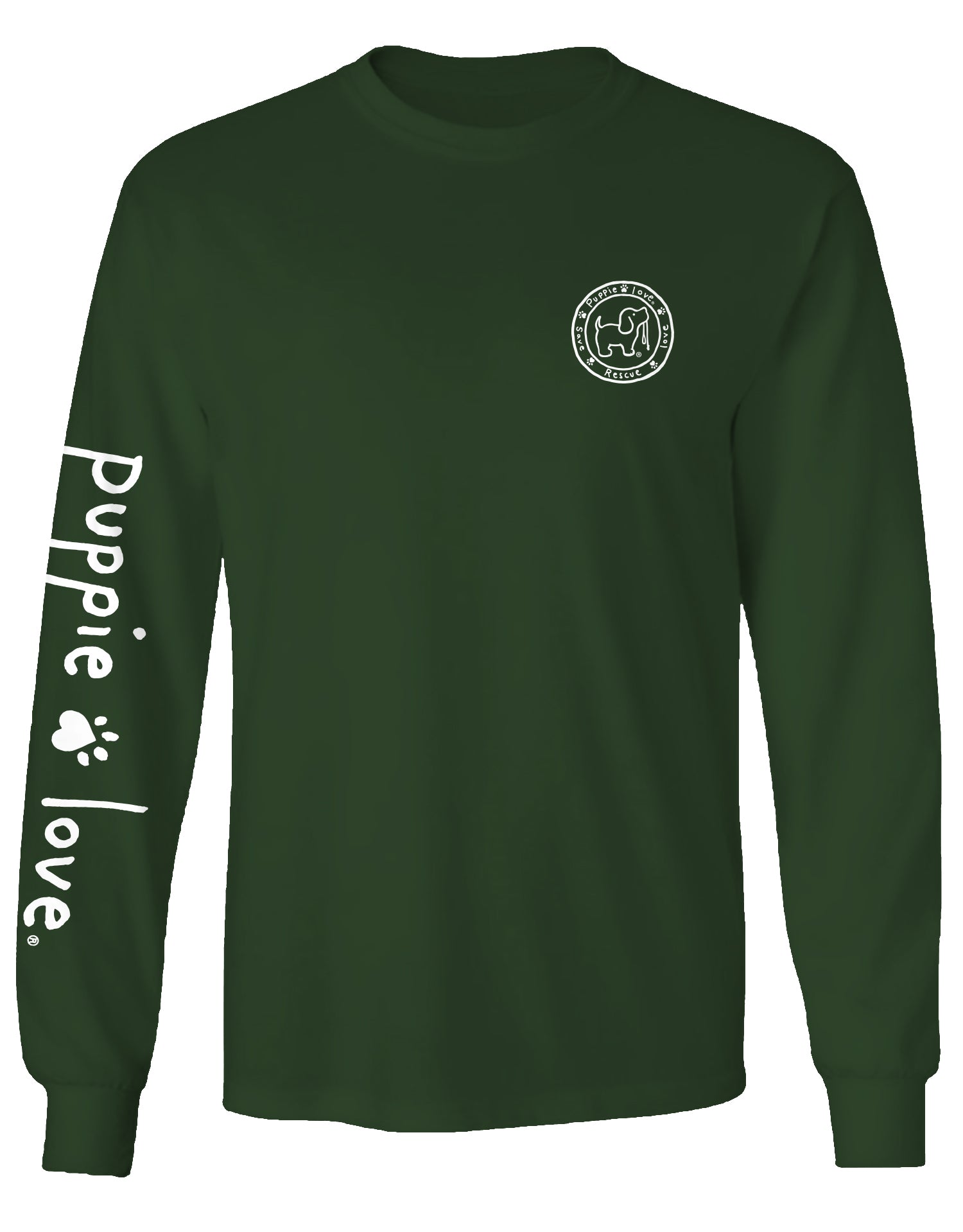 FOREST PATTERN PUP, ADULT LS