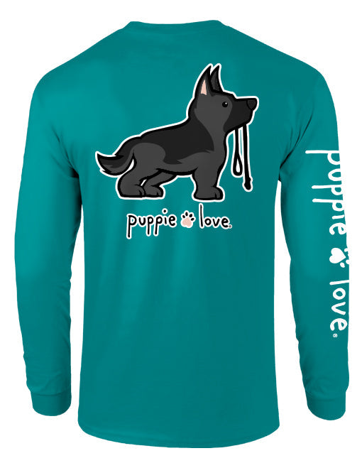 GERMAN SHEPHERD PUP (BLACK), ADULT LS