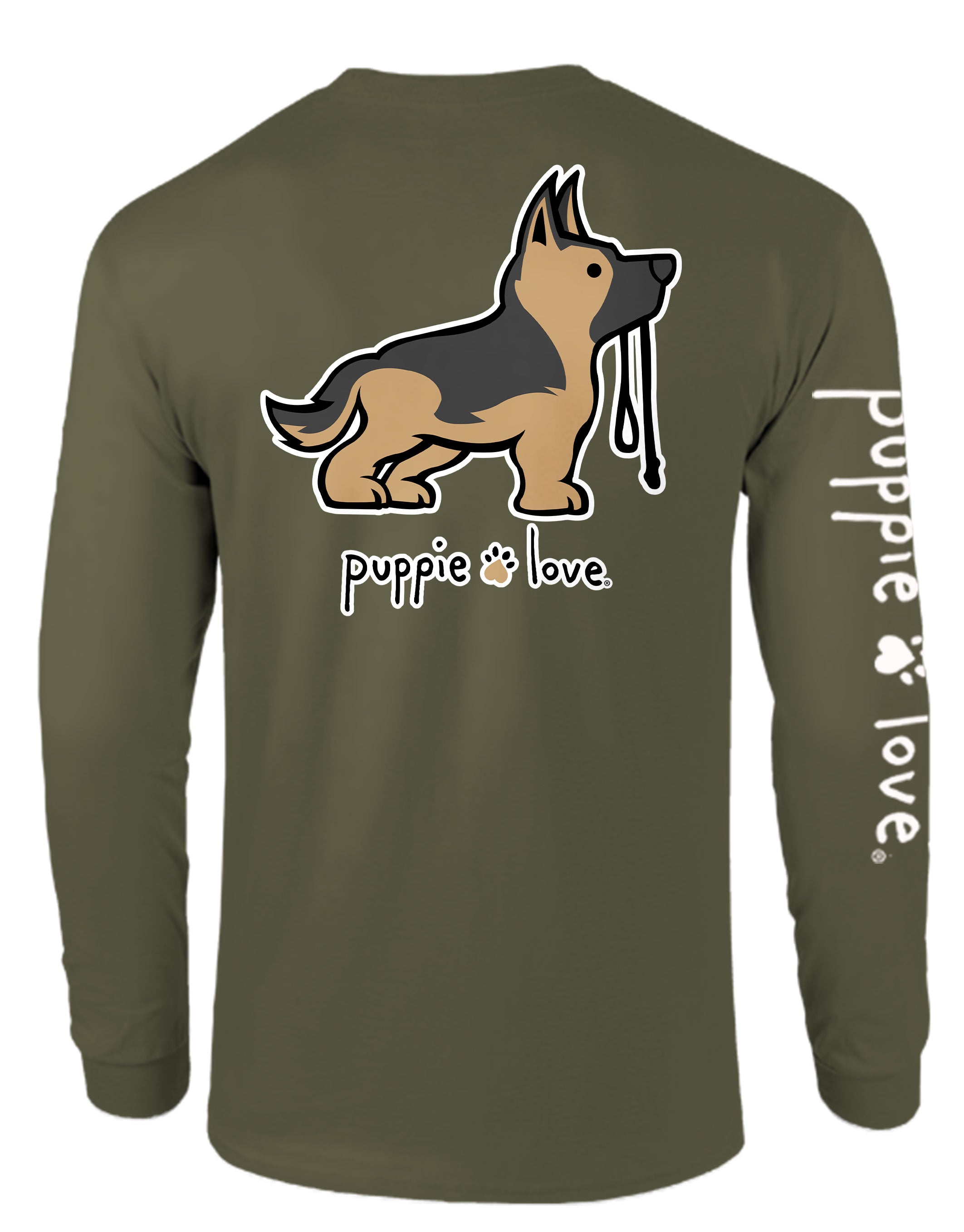 GERMAN SHEPHERD PUP, ADULT LS