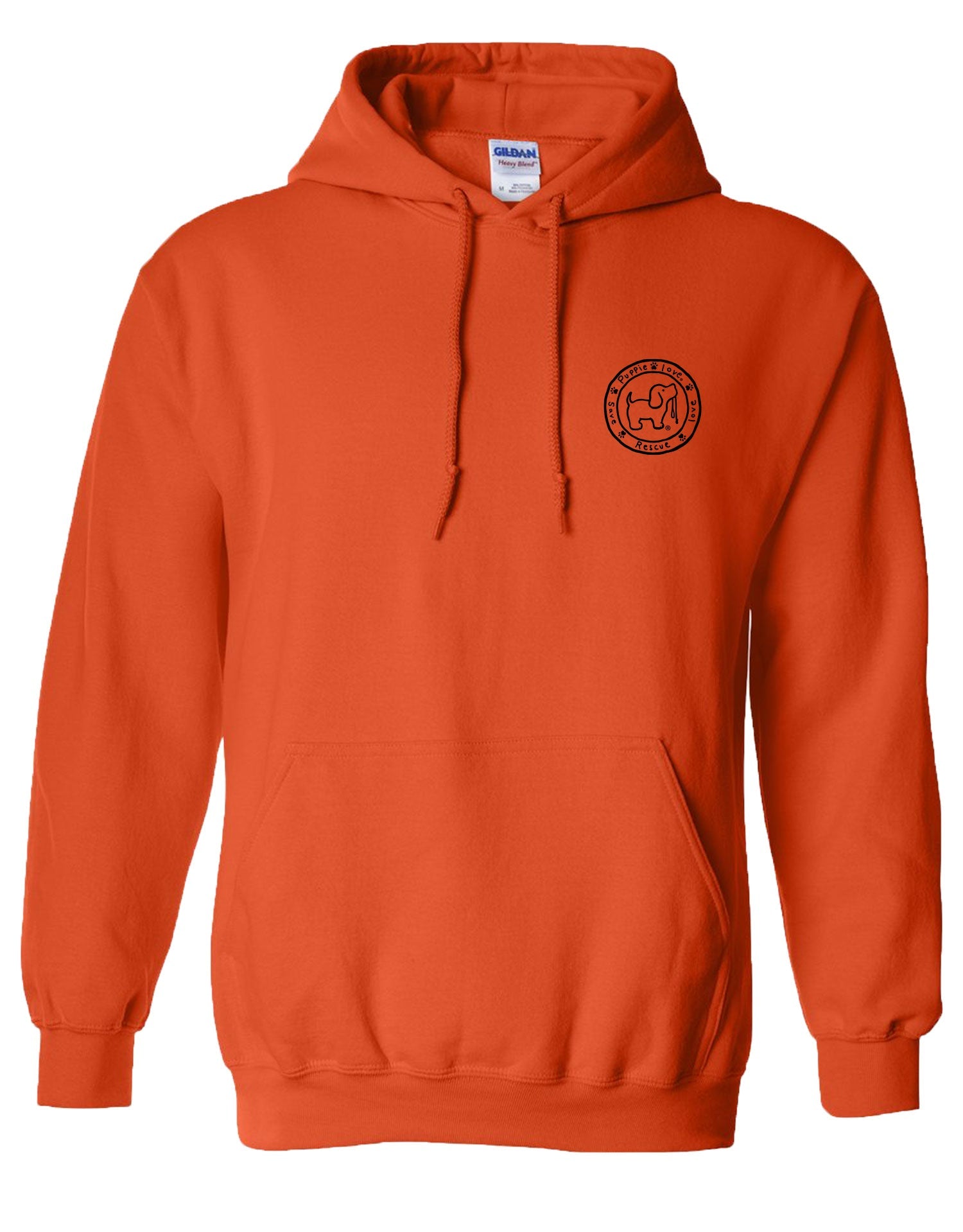 GHOST PATTERN PUP, ADULT HOODIE