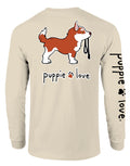 HUSKY PUP (RED & WHITE), ADULT LS