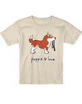 HUSKY PUP (RED & WHITE), YOUTH SS