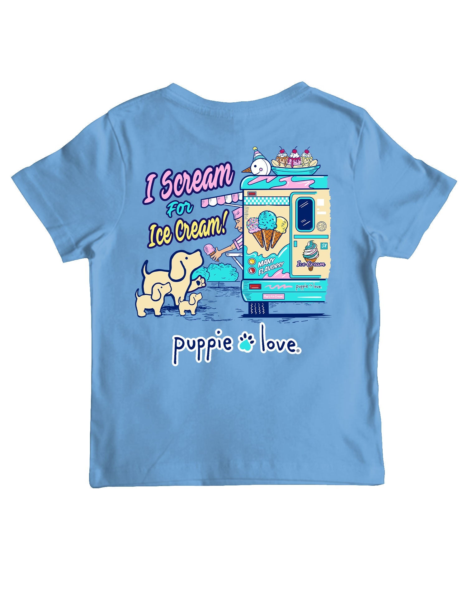 ICE CREAM TRUCK PUPS, YOUTH SS