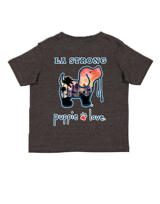 LA STRONG SKYLINE PUP, TODDLER SS