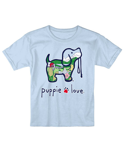 PASTEL IOWA PUP, YOUTH SS