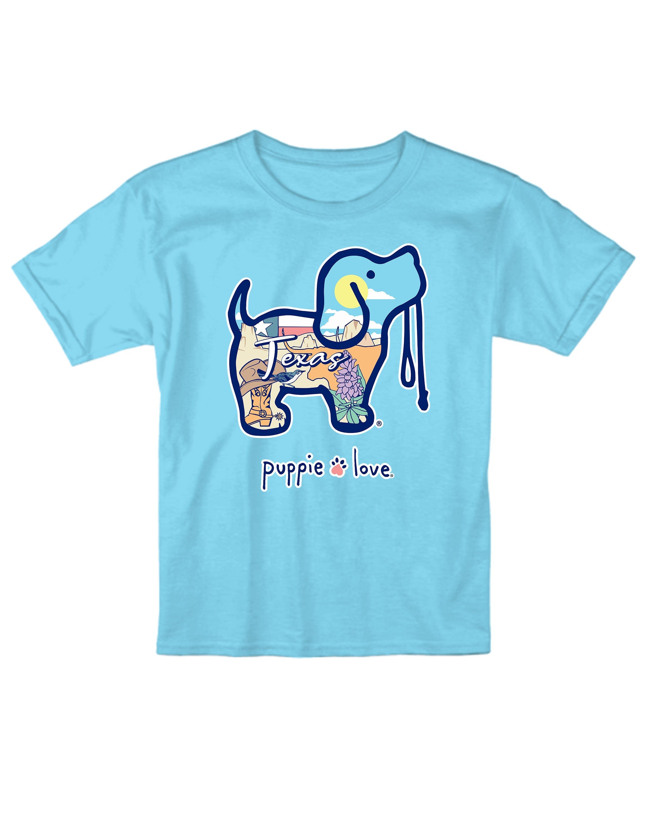 PASTEL TEXAS PUP, YOUTH SS