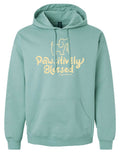 PAWSITIVELY BLESSED PUP, ADULT HOODIE