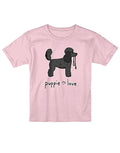 POODLE PUP (BLACK), YOUTH SS