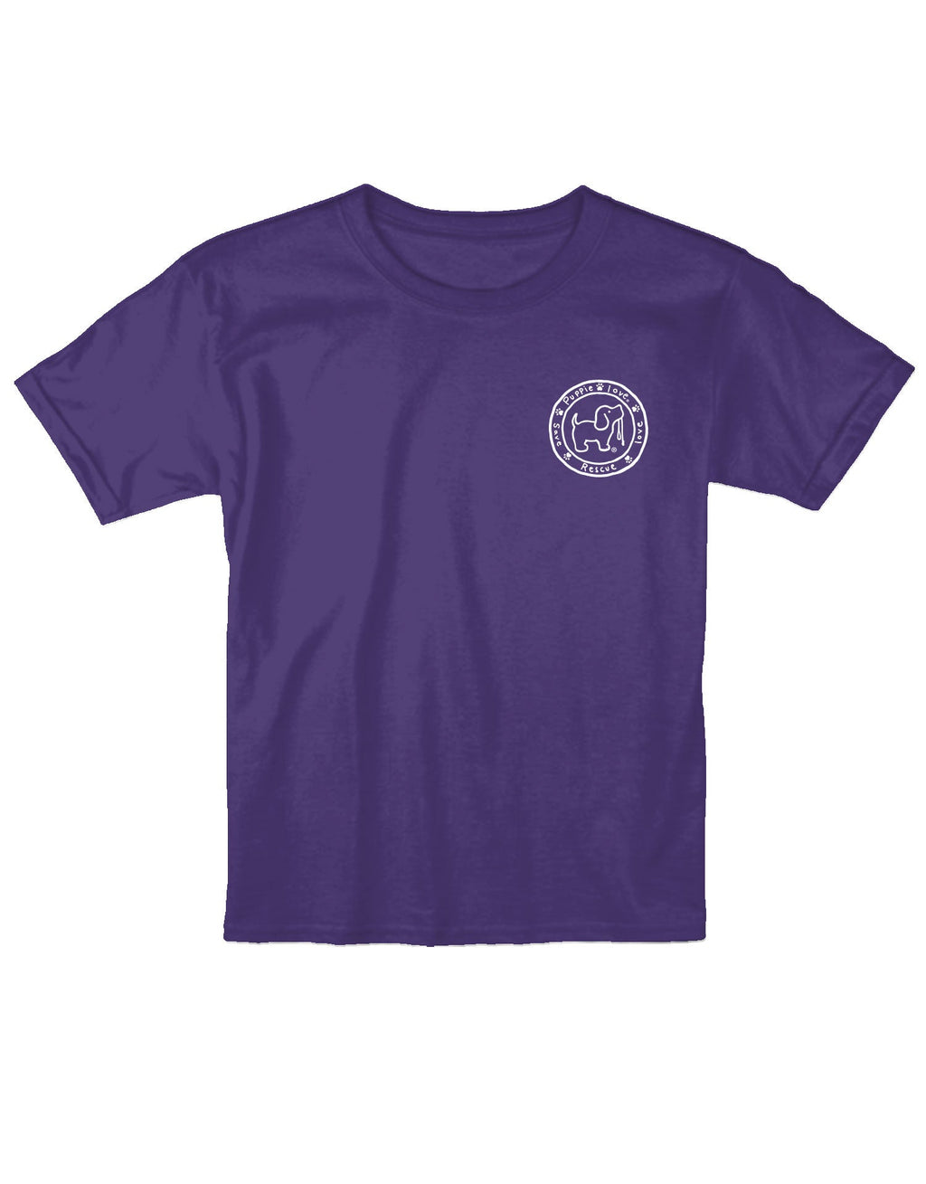 PURPLE AND GOLD MASCOT PUP, YOUTH SS