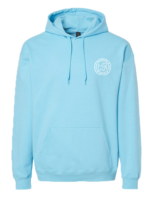 RESCUE MORE PUPS, ADULT HOODIE