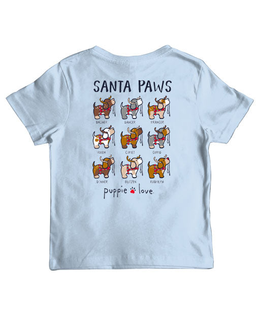 SANTA PAWS REINDEER PUPS, YOUTH SS