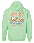 STAY SALTY SKELETON PUP, ADULT HOODIE