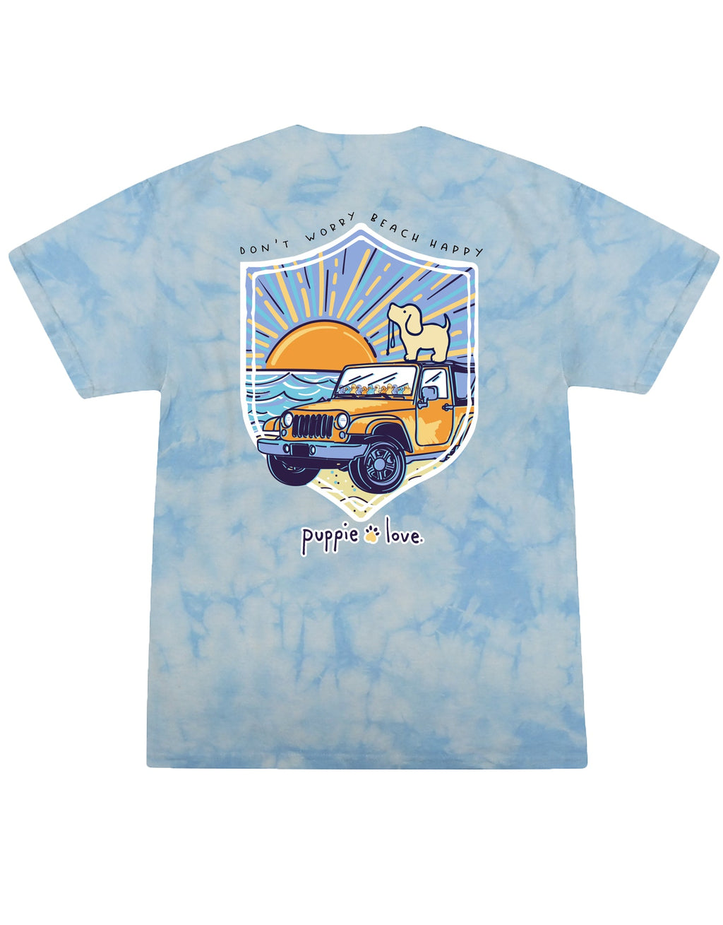 SUNSET 4X4 PUP, ADULT SS CRYSTAL WASH