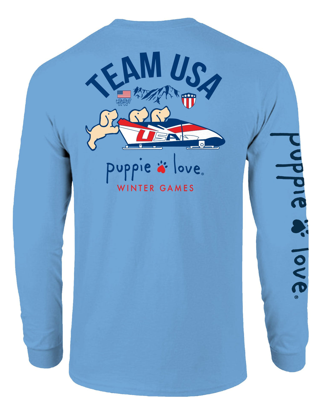 TEAM USA BOBSLED PUP, ADULT LS