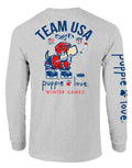 TEAM USA HOCKEY PUP, ADULT LS