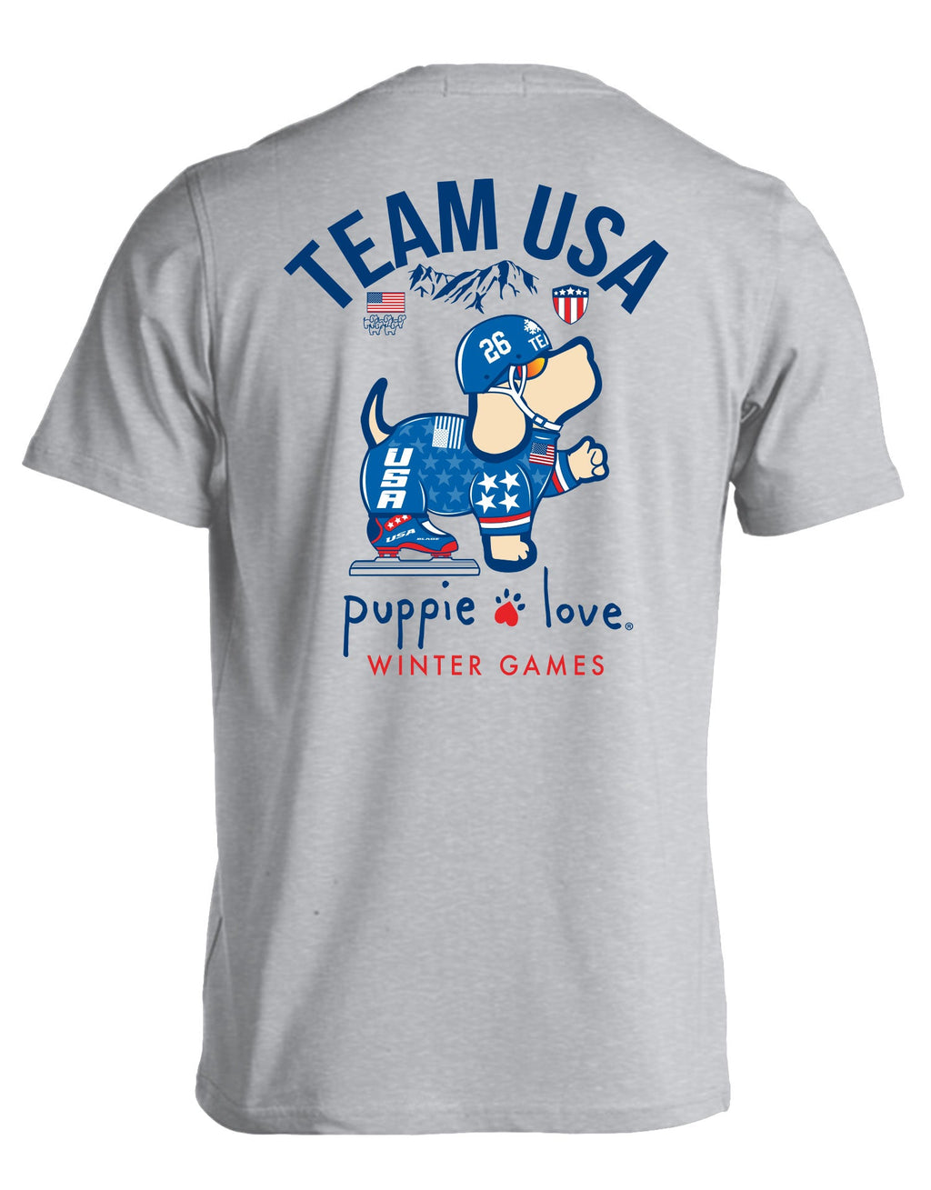 TEAM USA SPEED SKATING PUP
