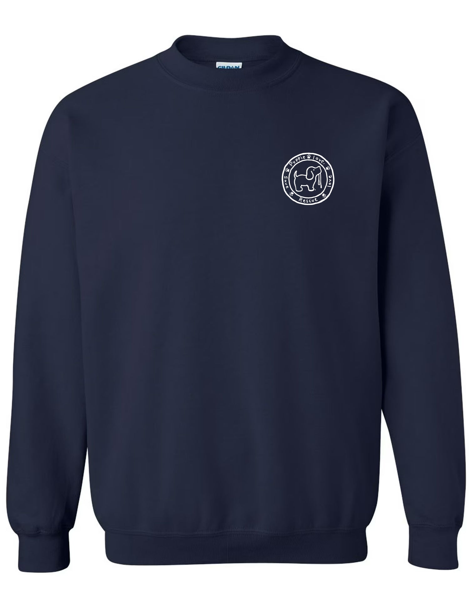 USA FLOWERS PUP, ADULT SWEATSHIRT