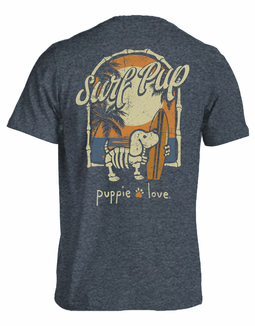 VINTAGE SKELETON SURF PUP