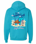 WANDER LOST TURTLE PUP, ADULT HOODIE