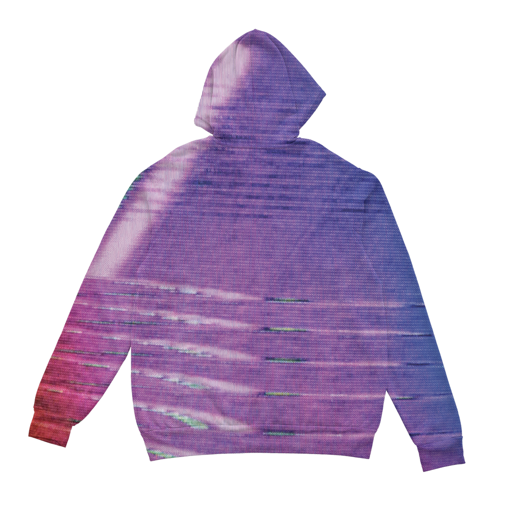 Purple Voidman Zip Up Hoodie