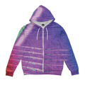 Purple Voidman Zip Up Hoodie