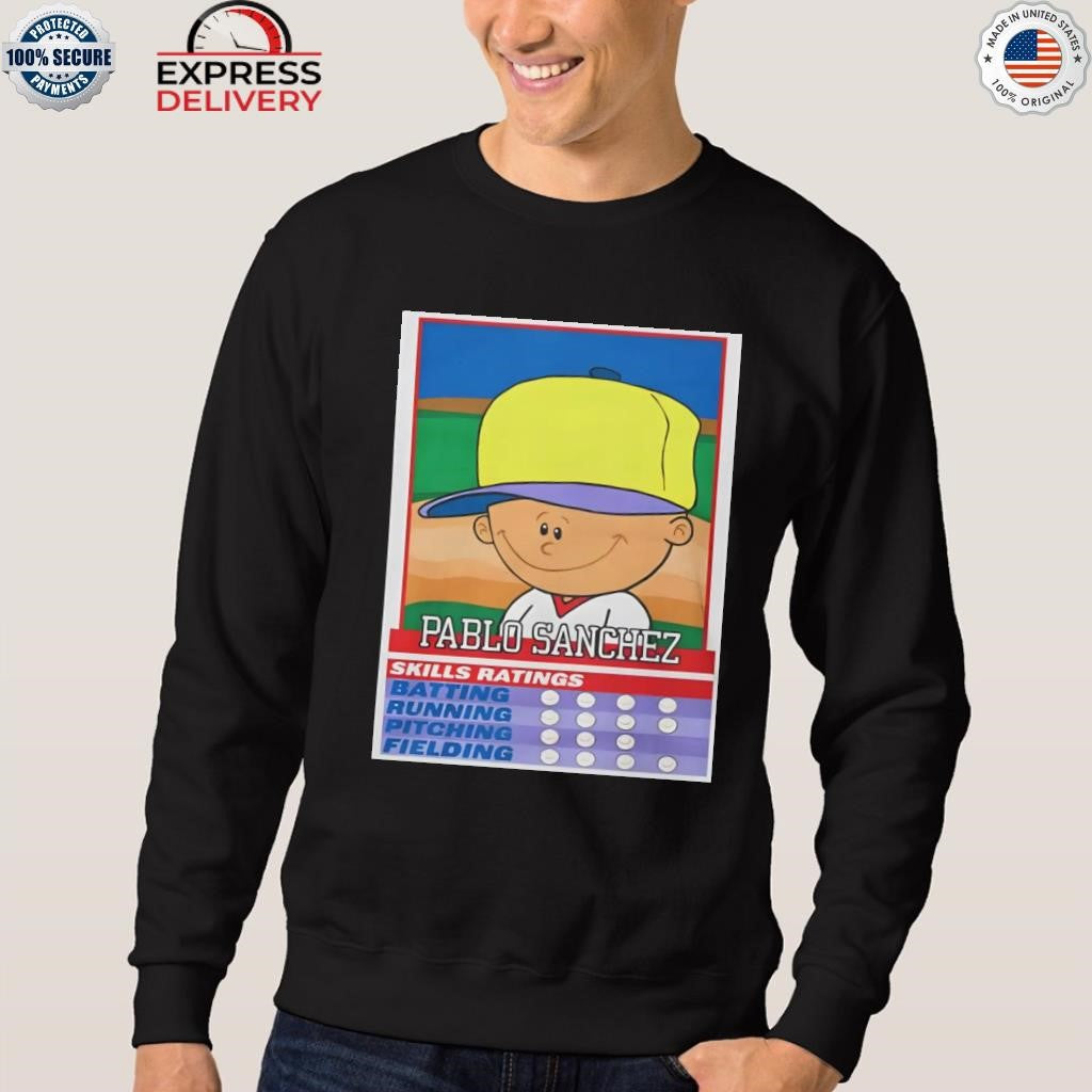 Pablo Sanchez Baseball Card Shirt