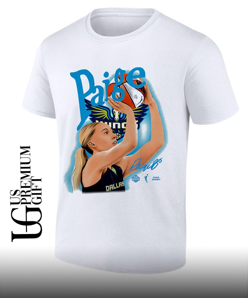 Paige Bueckers Dallas Wings WNBA Basketball Player shirt