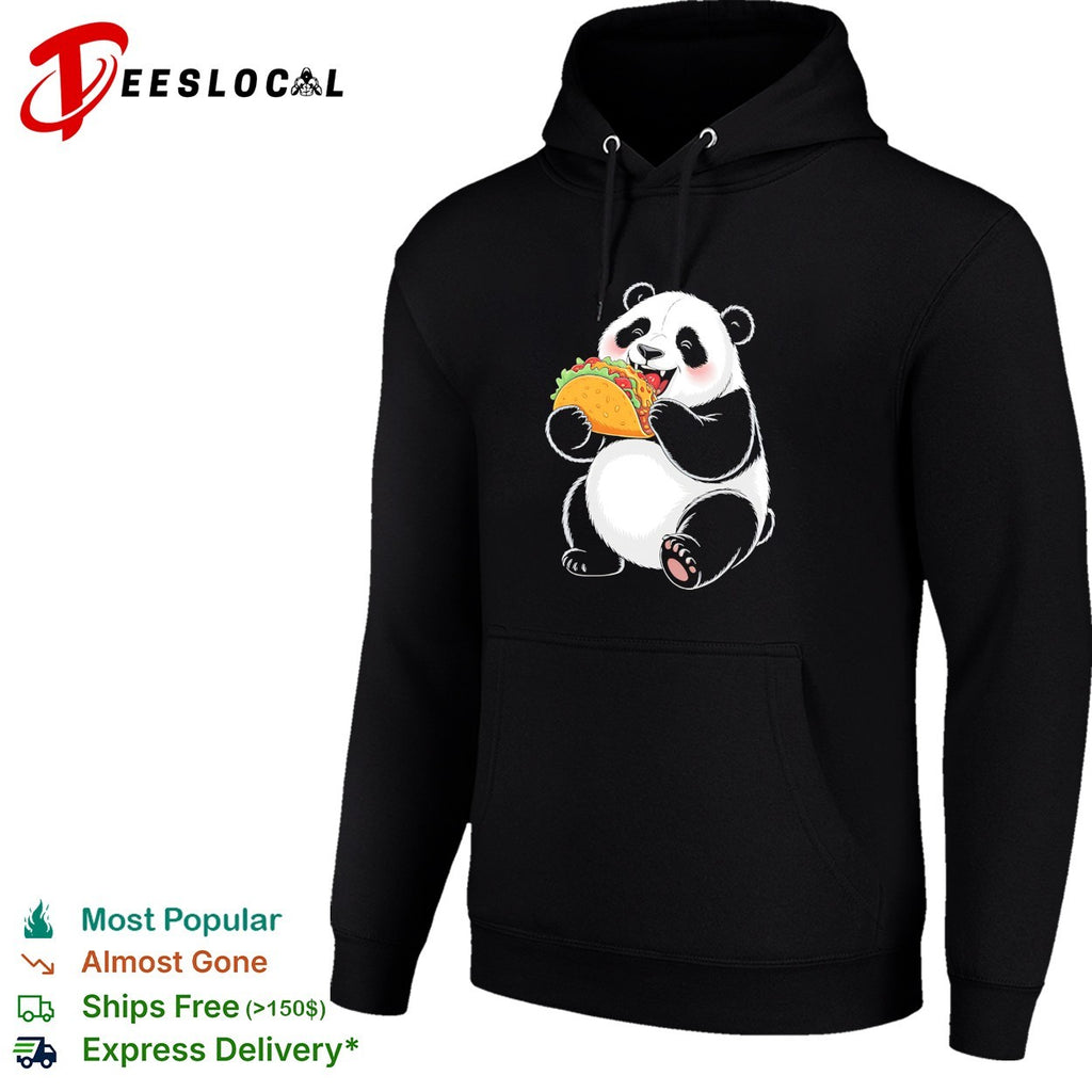 Panda eating taco shirt