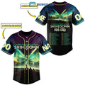 Papa Roach The Revolutions Live Tour Shinedown Personalized Baseball Jersey