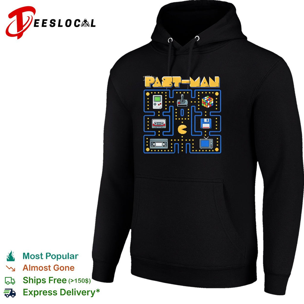 Past Man retro maze shirt