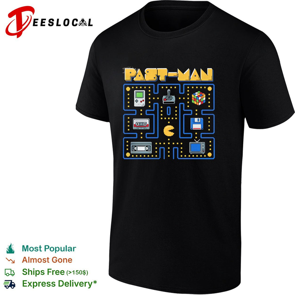 Past Man retro maze shirt