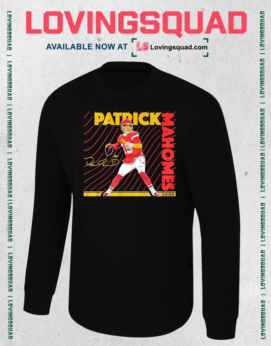 Patrick Mahomes Neon Nights Signature T-Shirt