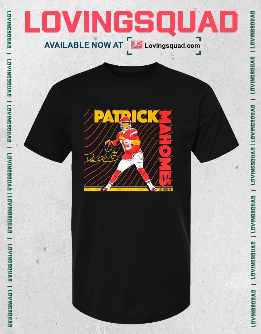 Patrick Mahomes Neon Nights Signature T-Shirt