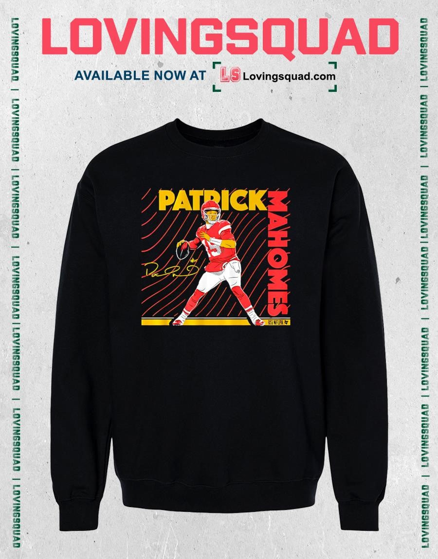 Patrick Mahomes Neon Nights Signature T-Shirt