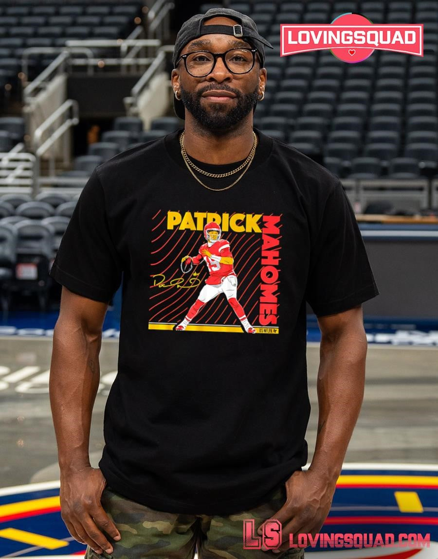 Patrick Mahomes Neon Nights Signature T-Shirt